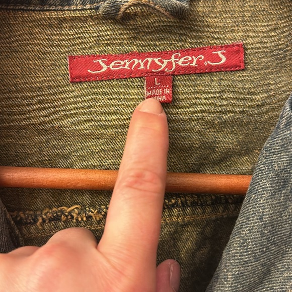 Cropped Jean jacket - Picture 2 of 5